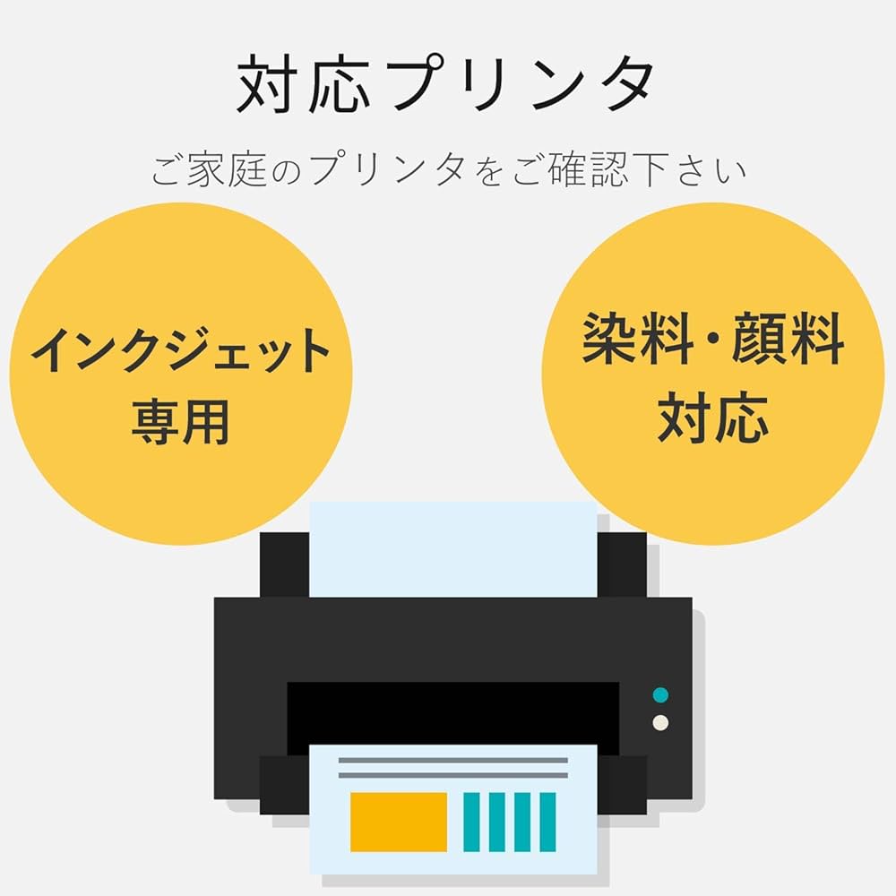 Amazon | エレコム 写真用紙 L判 100枚 光沢 プラチナ紙 特厚